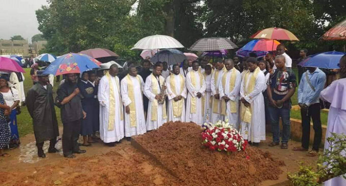 Tears as Abuja priest shot dead by robbers is buried