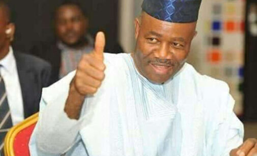 Akpabio, four governors in Buhari’s delegation to China