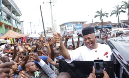 Akwa Ibom governor fires commissioners who received Akpabio at Uyo airport