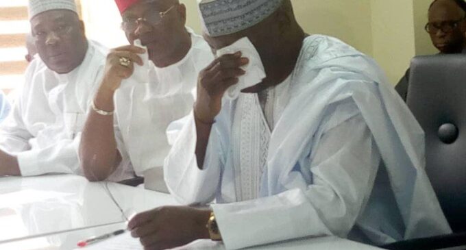 Atiku weeps as he collects PDP presidential nomination form