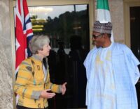 We’re nervously monitoring Brexit, Buhari tells May as Nigeria, UK sign new agreements