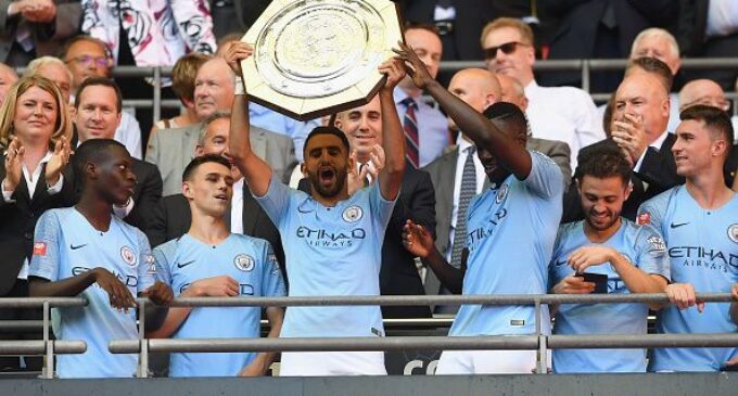 Moses makes cameo as City beat Chelsea to win Community Shield