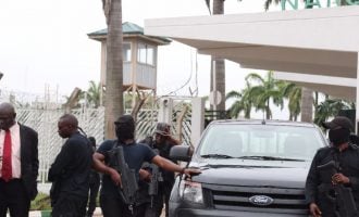 So our democracy is only under threat when DSS, police harass senators?