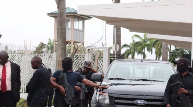 So our democracy is only under threat when DSS, police harass senators?