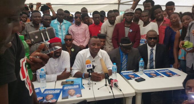 Sowore emerges AAC presidential candidate unopposed