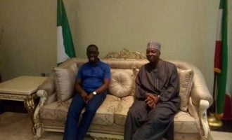 PHOTOS: Saraki visits Okowa in Delta