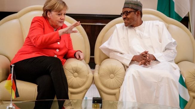 ‘Buhari is a dictator’ — PDP writes Merkel, May