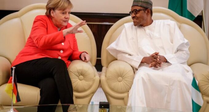 ‘Buhari is a dictator’ — PDP writes Merkel, May