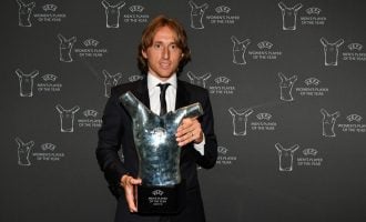 Modric beats Salah, Ronaldo to UEFA player of the year award