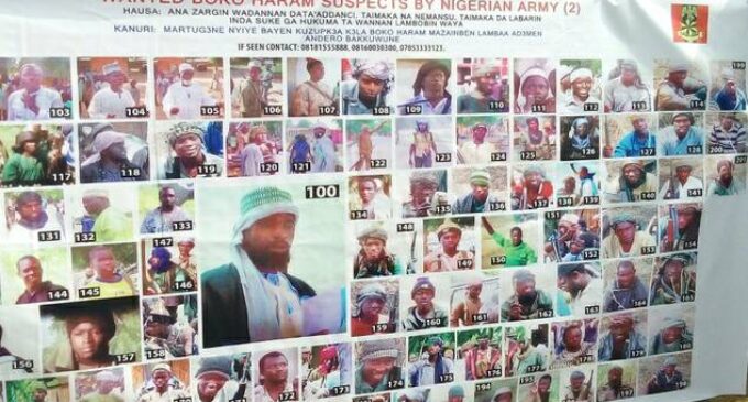 Army arrests ‘number 96’ of wanted Boko Haram insurgents