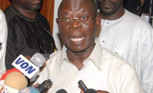 PDP is not just an option, says Oshiomhole on 2019