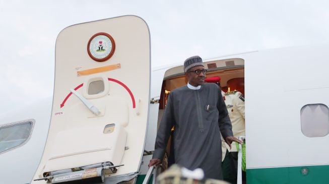 Buhari returns from London vacation
