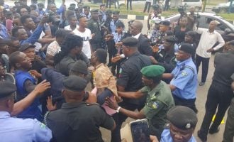 Women join protest against relocation of Shell from Rivers