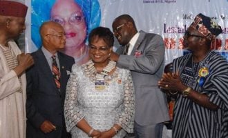 Agbe-Davies is new president of Rotary Club of Ikoyi