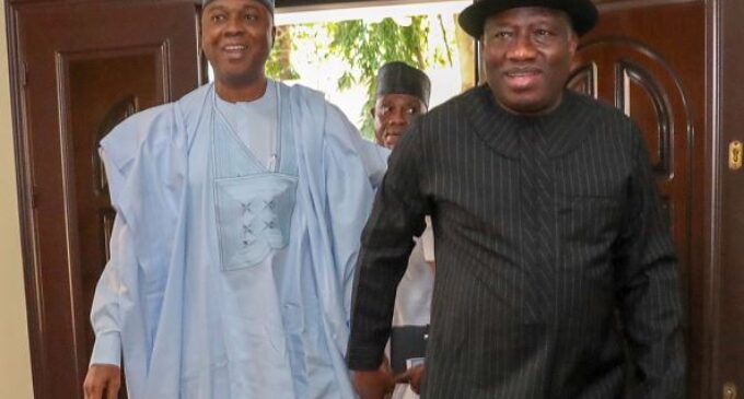 Saraki meets with Jonathan — after visiting Babangida, Obasanjo