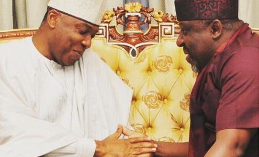 Okorocha: Saraki’s defection not a big issue, won’t affect Buhari’s reelection