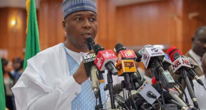 EFCC only intimidating a perceived enemy, says Saraki on forfeiture of houses