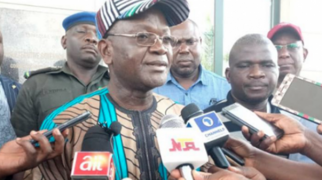 Ortom: FG treating those who joined APC as saints but victimising people who left