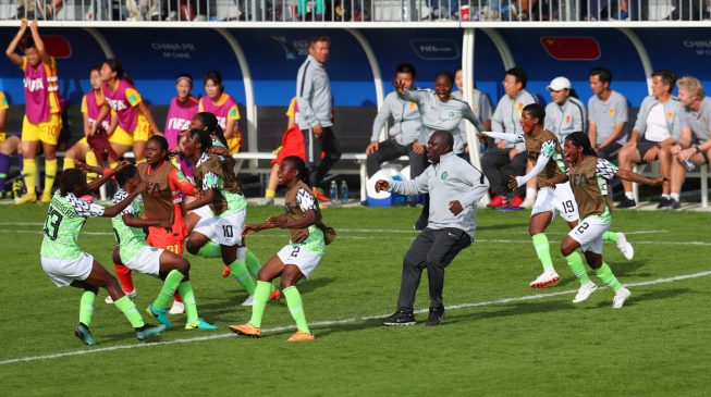 Ajibade’s last-gasp strike keeps Falconets’ World Cup campaign alive