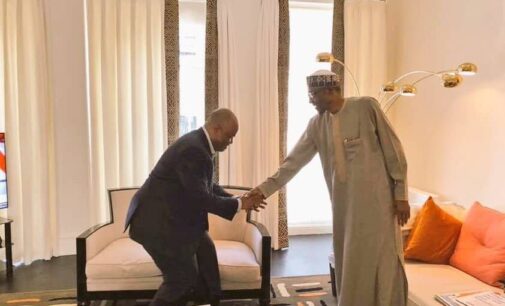 Akpabio meets Buhari in London — to seal APC ‘transfer’?