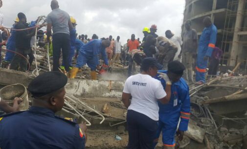 ‘One killed, children trapped’ as 3-storey building collapses in Abuja