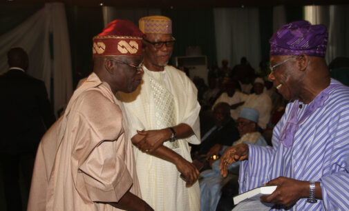 Tinubu to Obasanjo: You have spent your own time… leave Buhari alone