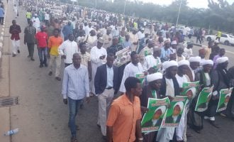Shi’ites hit the street as Zakzaky spends 1000 days in detention