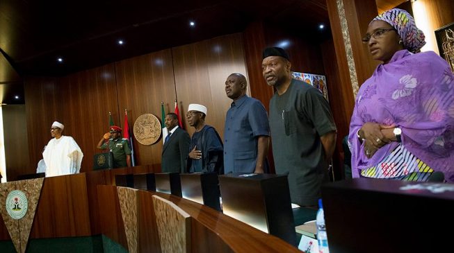 All eyes on Zainab Ahmed as three ministers lead her to a new seat at FEC