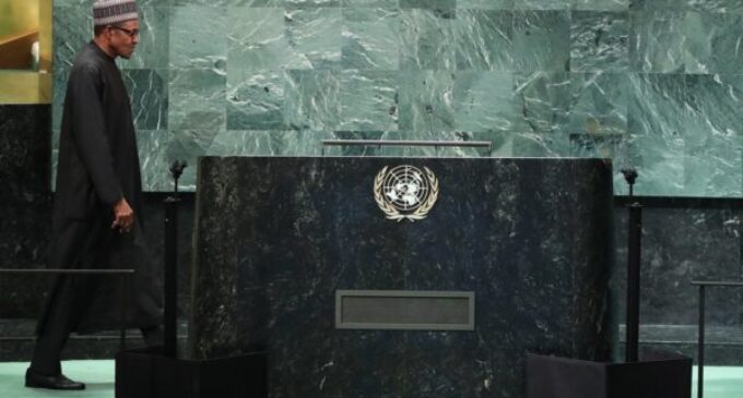 Buhari speaks at UN, calls for global action against corruption
