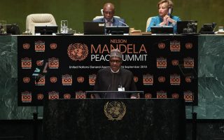 Buhari addresses world leaders at UN general assembly