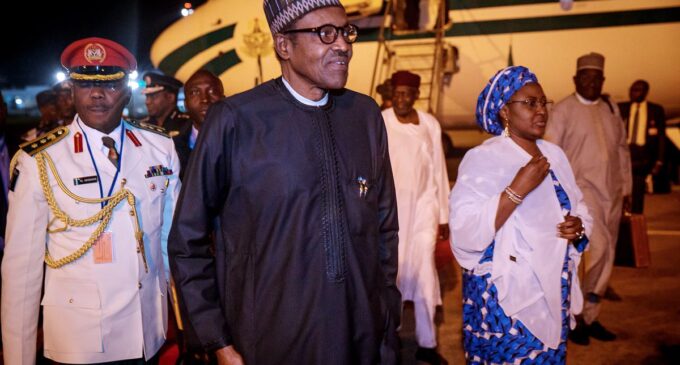 Buhari returns to Abuja after attending UN general assembly