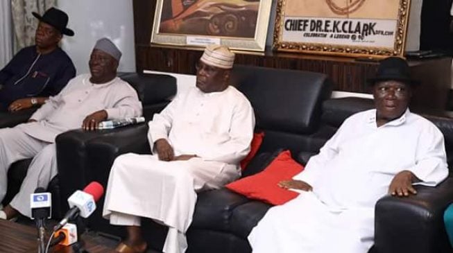 2019: Southern elders grill Atiku, vow to invite Buhari