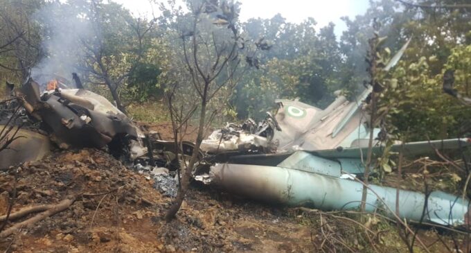 Two military jets crash in Abuja
