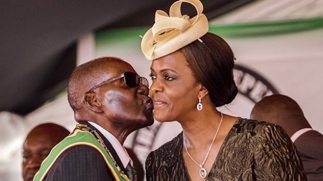 ‘I just grabbed and kissed her’ — Mugabe opens up on love affair with Grace