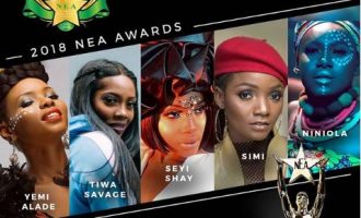 FULL LIST: Simi, Tiwa Savage, Niniola nominated for Nigerian Entertainment Awards