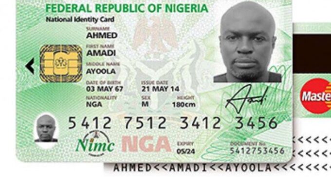 NIMC: Nigerians to pay for national e-ID card from 2022