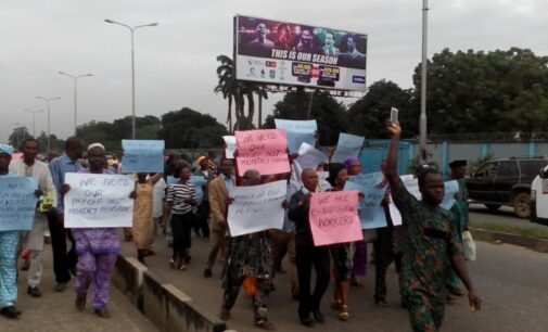 Pensioners block convoy of finance minister over 14 years’ arrears