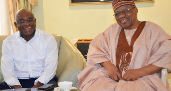 David Mark visits Babangida — latest PDP presidential aspirant to do so
