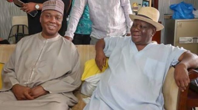 ‘Threat to democracy’ — Saraki speaks on police invasion of Edwin Clark’s home
