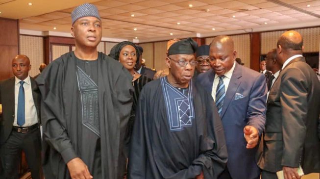 Saraki, Obasanjo join world leaders at Kofi Annan’s funeral