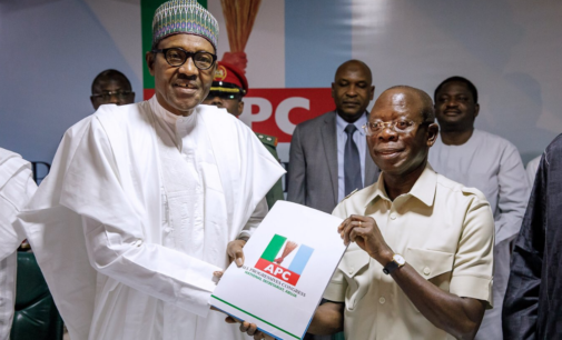 Buhari submits nomination form, asks APC leaders to prepare for 2019