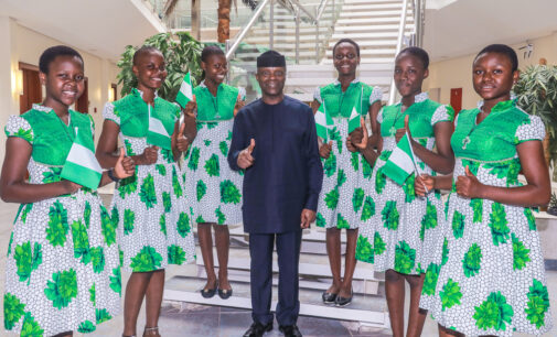 ‘We’ll be part of your success story’ — Osinbajo hosts Nigerian winners of Silicon Valley contest