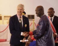 Liberian honour for the most honourable man on planet earth