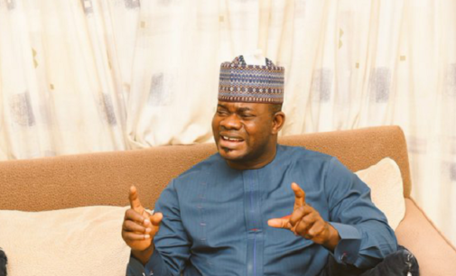 ‘Your parents didn’t train you well’ — Yahaya Bello blasts lawmakers who booed Buhari