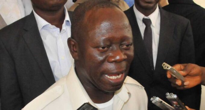 Oshiomhole: It will be strange for us to have graveyard peace in APC