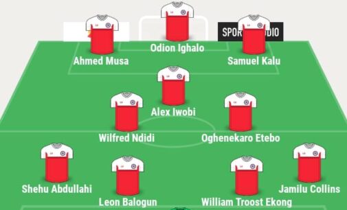 Shehu, Etebo, Kalu in Nigeria’s starting XI against Libya