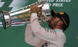 Lewis Hamilton wins fifth Formula One title