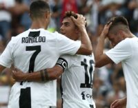 UCL: Juventus pip United on Ronaldo’s return, City dominant in Ukraine