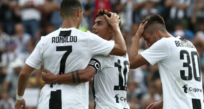 UCL: Juventus pip United on Ronaldo’s return, City dominant in Ukraine