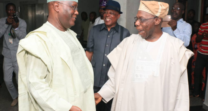 You must sue Obasanjo to clear your name, Oshiomhole tells Atiku